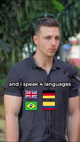 German guy speaks 4 languages #polyglot #languageskills #LanguageLearning #tiktokgermany #tiktokbrasiloficial🇧🇷
