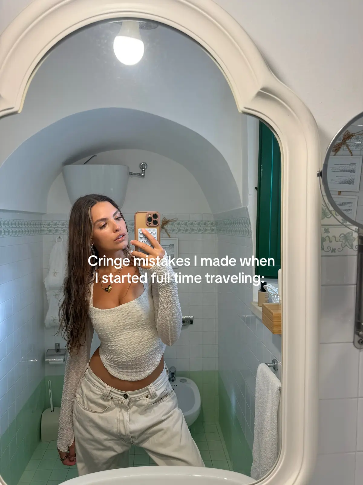 I look back and want to smack her.. but seriously wish someone had told me these things ♥️ #fulltimetravel #travelmistakes #traveltips #travelhacks #travelcreditcard 