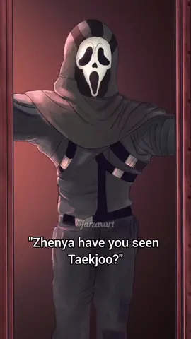 Happy Halloween🎃🖤Reposting last year's drawing cause uni did not let me draw new😩 #codenameanastasia #codenameanastasiamanhwa #kwontaekjoo #zhenya #drawing 