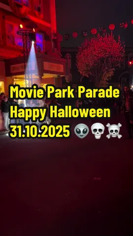 Happy Halloween Parade am 31.10.2025 #spookyseason #horrortok #movieparkgermany #halloween2025 #scary 