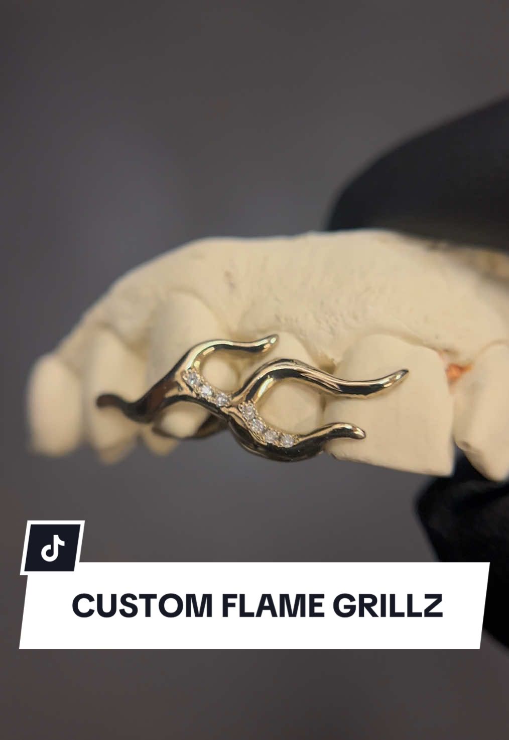CUSTOM FLAME GRILLZ 🔥 #grillz #customgrillz #loudmouthldn #flamegriklz
