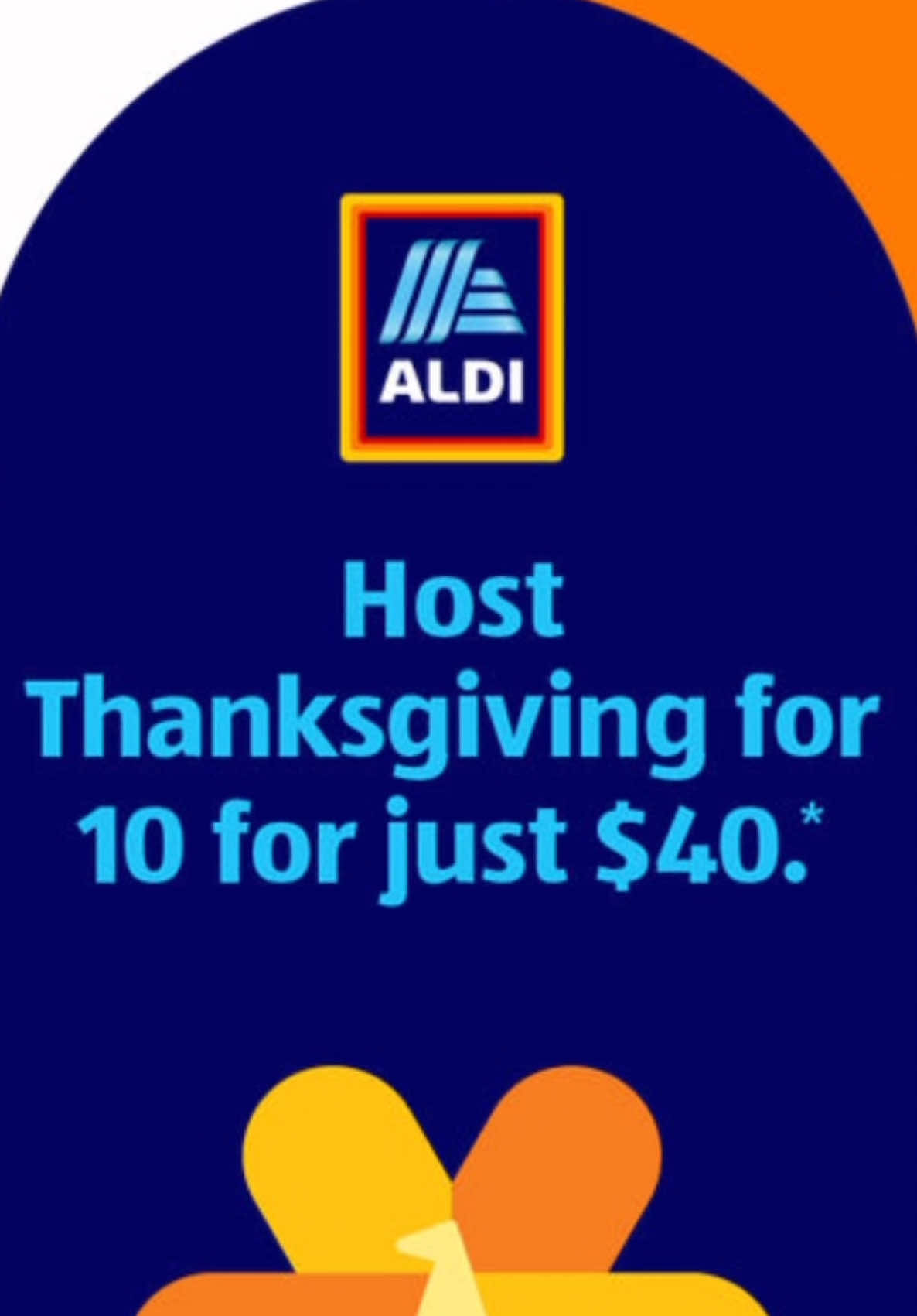 🗣$40 Thanksgiving Meal - Feeds 10 😱 With all thats happening in our nation, thank you @ALDI USA for this deal! Not sure if you’ve heard, but Aldi's $40 Thanksgiving meal for 10 includes a 14-pound turkey and nine side dishes. Shoppers can head to their local store to get the items, order online for curbside pickup, or select delivery. Aldi operates over 2,400 stores across 38 states and this deal can be found at all of them! After adding all these items to our cart, it all rung up at $39.65 before tax! 🚗💨 Enough said, your turn to get 🅃🅁🄰🄿🄿🄴🄳! PROTIPS: 🚨 Look for the RED labels on the products as you shop ⛔️ The deal includes a TURKEY! 📌 There is 21 total products and ingredients in the deal ➡️ Google “$40 Thanksgiving Meal at Aldi” ••••••••••••••• 📍ALDI ⭐️ 5 out of 5 ••••••••••••••• #explorepage✨ #explore #thanksgiving #aldi #fyp 