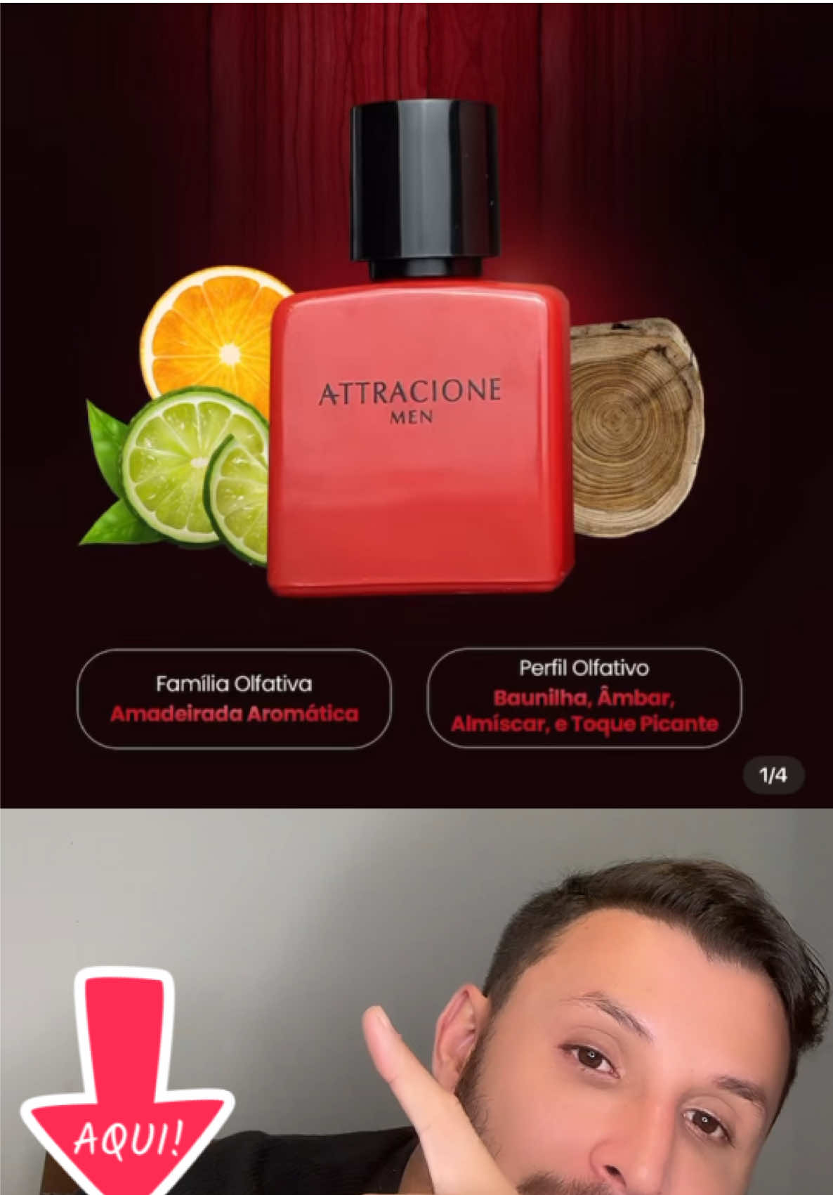 Perfume Attracione Men ✅👍🏻