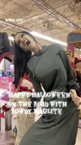 ##ontheroadwithrowdymaglite #happyhalloween #rowdymagliteshow 