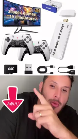 NOVO Vídeo Game Stick M15 ✅👍🏻