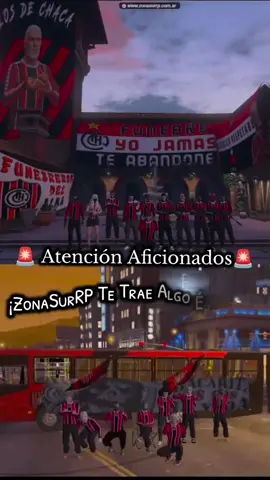 No se queden sin su barra brava! #zonasurrp #fivem #roleplay #gta5 #futbol⚽️ 
