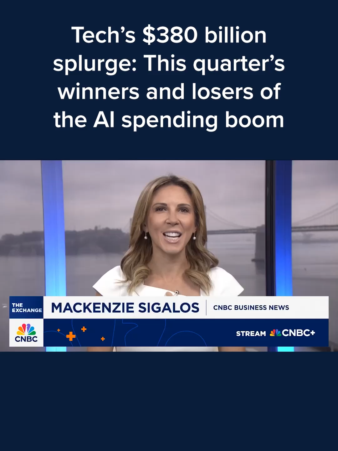 Tech's internet giants have made it through earnings season, and they offered a consistent message to Wall Street: Artificial intelligence investments are only getting bigger.  Full details at the #linkinbio or the link on screen. #CNBC