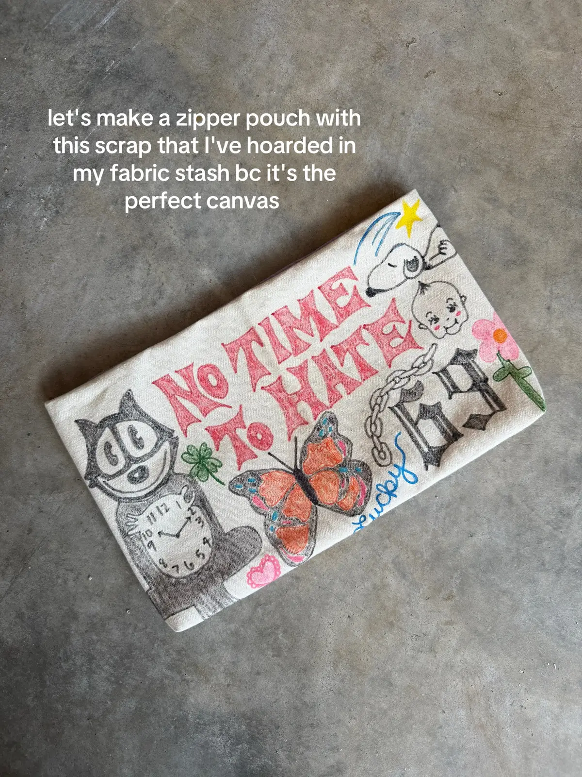 bit by bit making my way through my fabric stash lol