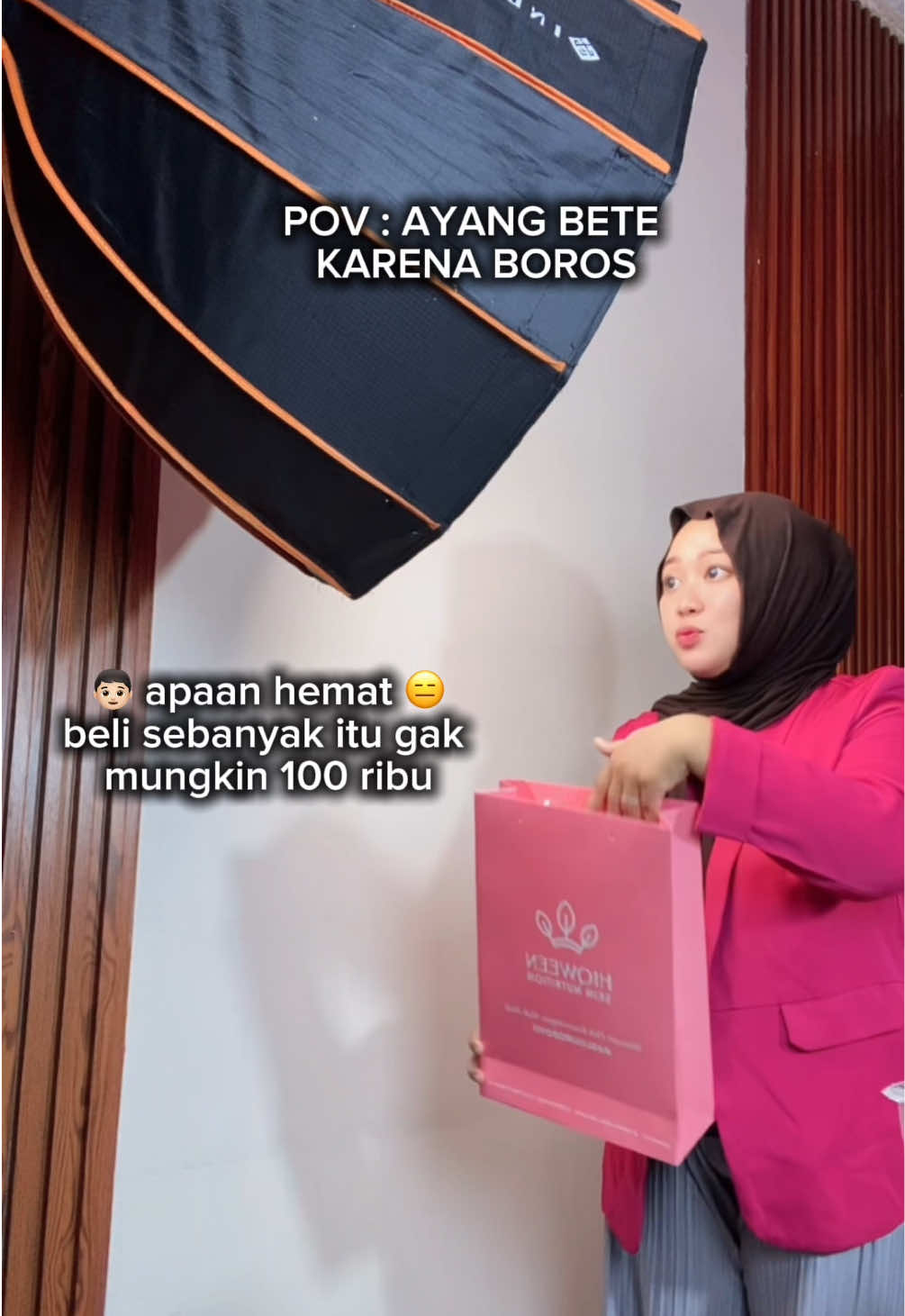 udahlah karena skincare juga butuh modal jadi kalo kasusnha begini lebih baik mundur alon-alon ya bun 😇 #hiqween #tipsandtricks #comedyvideo #pov 