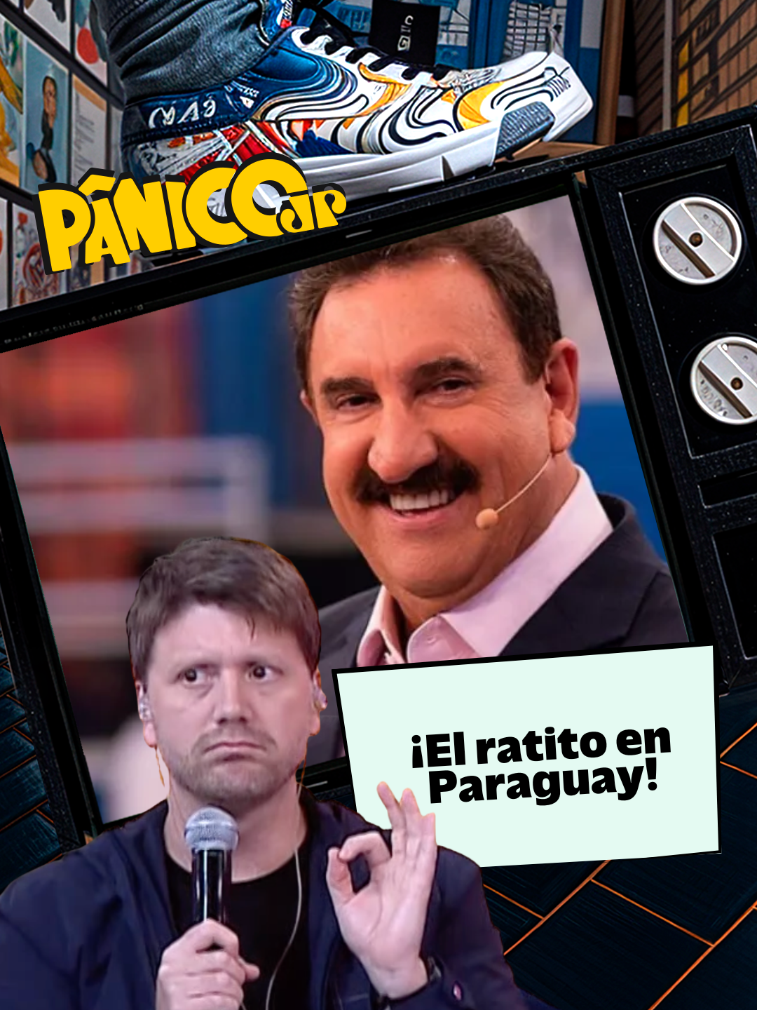 🐭🇵🇾  ¡EL RATITO EN PARAGUAY! Ratinho anunciou que agora tem cidadania paraguaia e a turma já ficou com medo de ter que atravessar a fronteira pra ver o programa do sr. Rato! Mas, ele apareceu e deu aquela acalmada nos ânimos… São só negócios, turma! Já que no Brasil é mais difícil que fazer gargarejo de bruços. A #ResenhaZuEZuzu de @danielzukerman, o jornaleco que poderia se mudar pro Paraguai, mas seria mandado de volta na primeira notícia ruim, traz o relato do roedor. ▶️ Assista ao #Pânico na íntegra no canal da Jovem Pan News no YouTube. 📺 Confira na JP News e Panflix #Ratinho #Famosos #Celebridades #Paraguai