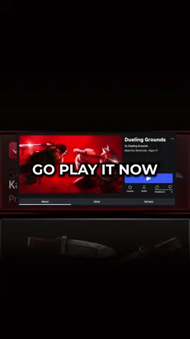 Dueling Ground OUT NOW! LINK IM BIO #roblox #robloxgames #robloxedit #robloxfyp #fyp 