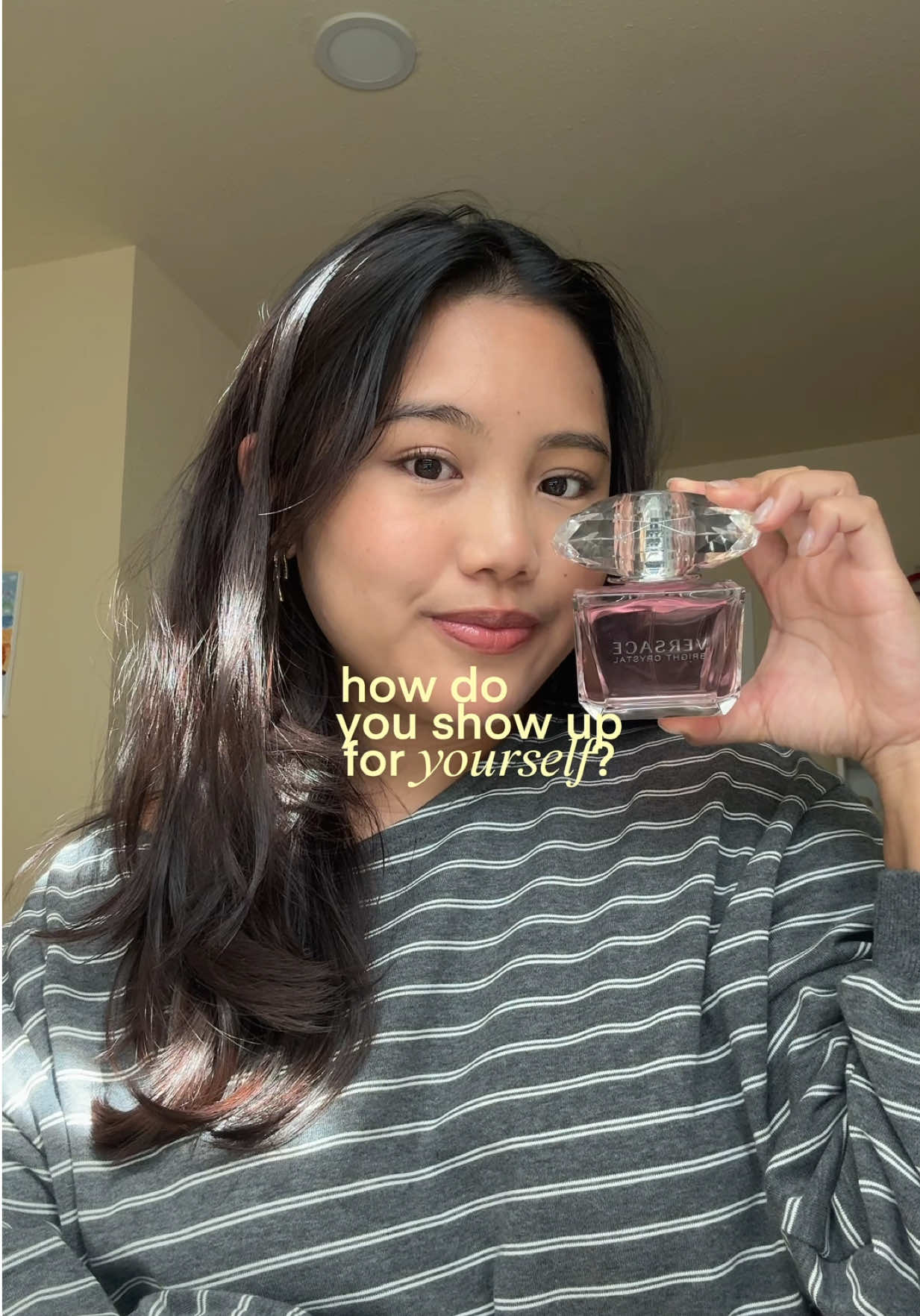 a scent to tie these reminders to myself- now unforgettable 💌  #VersaceFragrances #VersaceBrightCrystalEDT #Ad @Ulta Beauty 