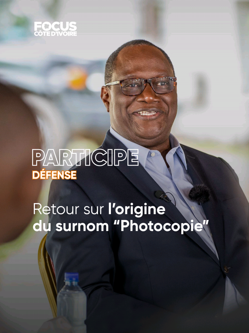 💬 Savez-vous que bon nombre de jeunes vous appellent “Photocopie” ? Dans cet extrait, le Ministre d’État, Ministre de la Défense, M. Téné Birahima Ouattara, répond à la question sur l’origine de ce surnom. Regarder l’emission intégrale en cliquant sur le lien en bio. #FocusCIV #Défense #Photocopie #CôtedIvoire