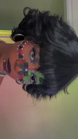 🖤🖤🖤 loved this makeup #fypシ #holloween 