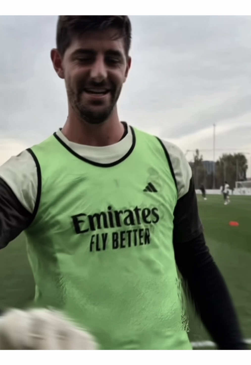 كورتوا ما يفشل انه يضحكني 😭😭😭😭😭 #realmadrid #fpy #foruyou #titktokidi #virla 