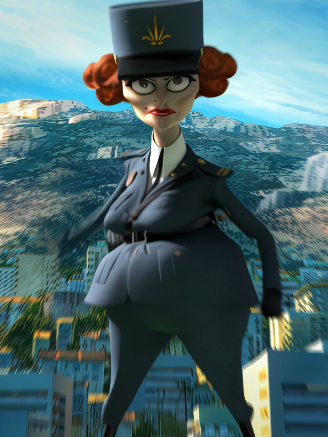 Chantel DuBois Best villain character? | Song: Dj Samir & fennecxx & MC Igão  MONTAGEM MALÍCIA | #chanteldubois #edit #madagascar #fyp #viral 