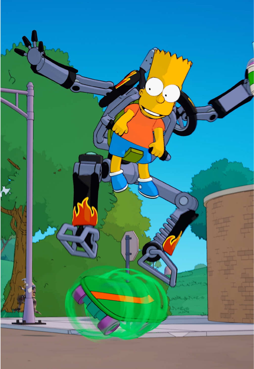 Únete al mini-evento mañana (1 de noviembre) a las 4pm CET para ver cómo Fortnite choca con Springfield. ¡Es una descarada fusión corporativa que no querrás perderte! Emociónate con este adelanto de lo que está por llegar.