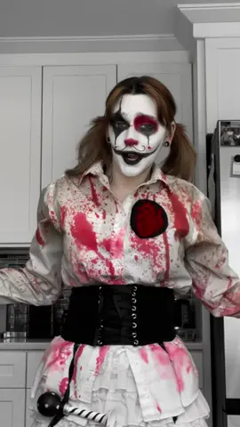 Happy Halloween spoopy bitches #fyp #horror #makeup #nonbinary #clown @bbno$ 