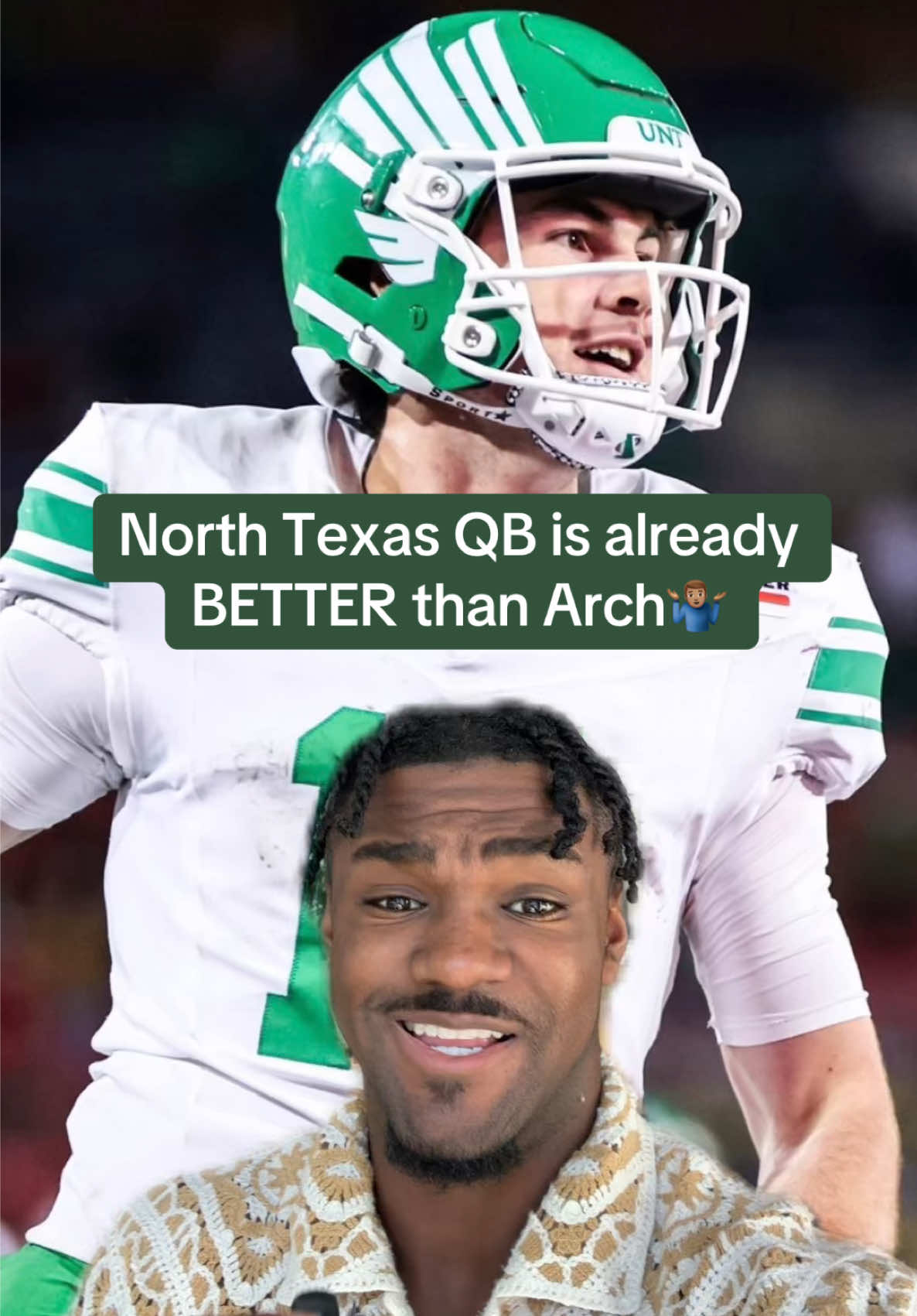 Drew Mestemaker is better than Arch Manning👀 #football #fyp #joshsmoore #CollegeFootball #archmanning 