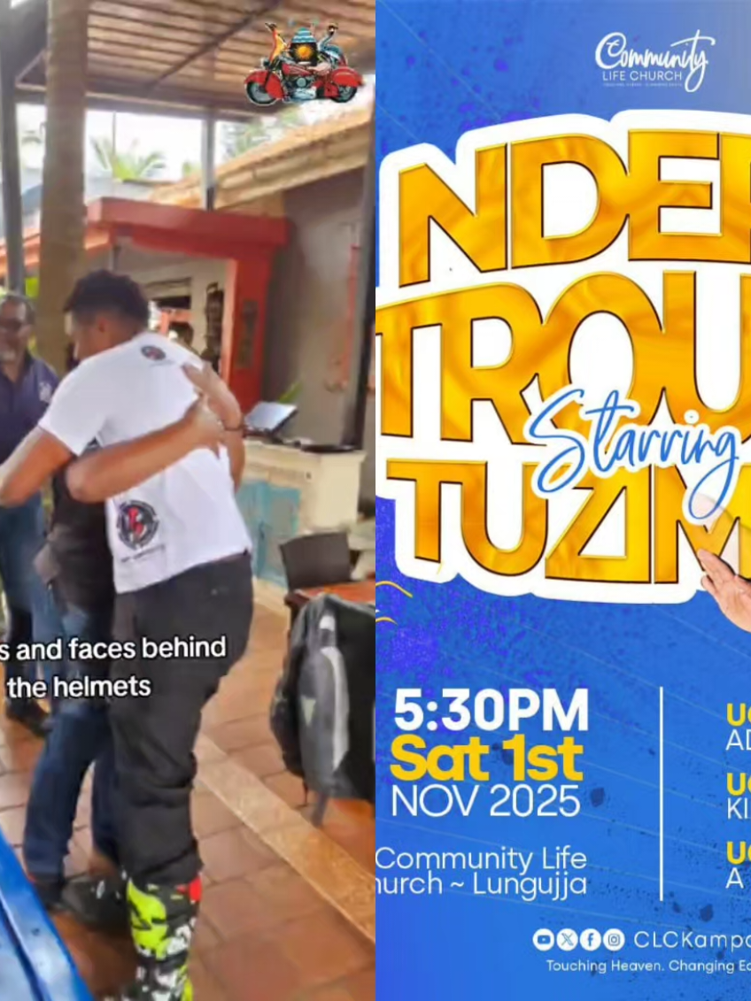 #duet with @Uganda Bikers AssociationShare with a friend. All are welcome at @Community Life Church 