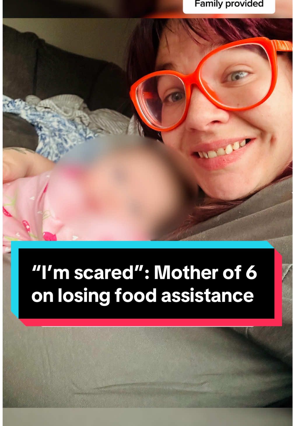 “It’s going to be a really big struggle for my family.” Amanda Mitchell, a SNAP food assistance recipient and mother of 6 children, reacts to SNAP losing funding as a result of the prolonged government shutdown. #snap #government #news #politics