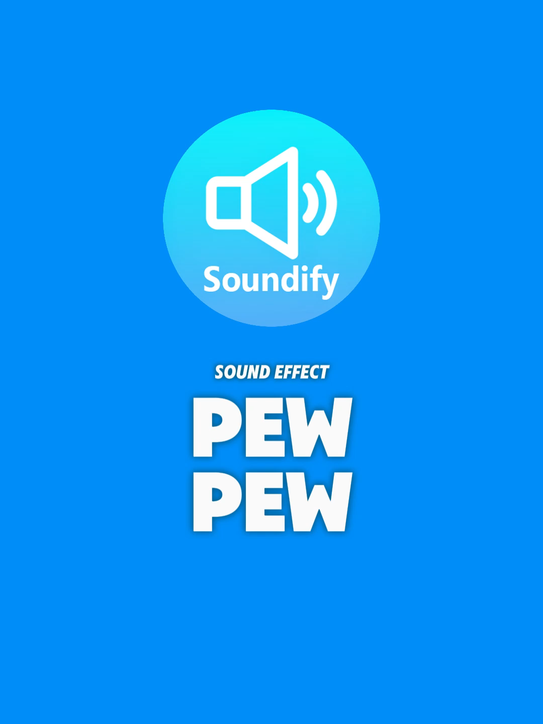 Pew Pew Sound Effect 🎵 #pewPew#PewPewSound#SoundEffect#SFX#Soundify