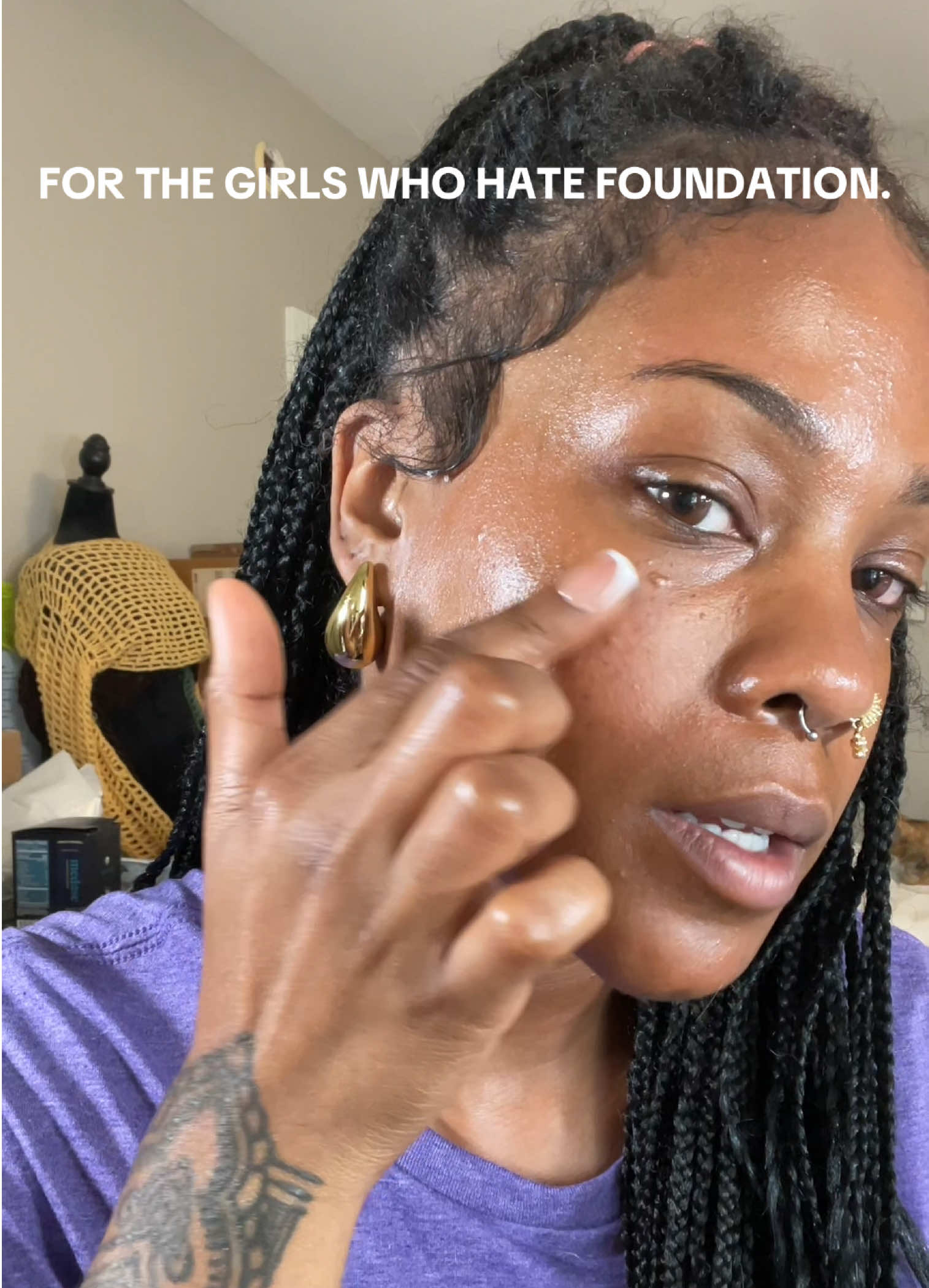 A good foundation replacement. #foundationreplacement #skintint #misshabbcream #makeupreview #bbcream 