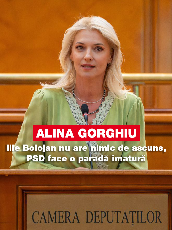 ”O paradă imatură”. Iată cum califică la RFI deputata PNL Alina Gorghiu gestul PSD și AUR de a-l chema pe premierul Ilie Bolojan în Parlament, pentru a da explicații legate de retragerea parțială a trupelor americane din România.