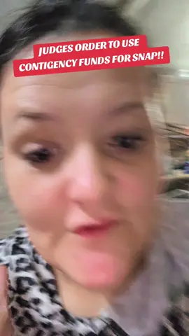 judges have ordered Trump to use contingency funds for snap funding #governmentshutdown #ebt #trump 