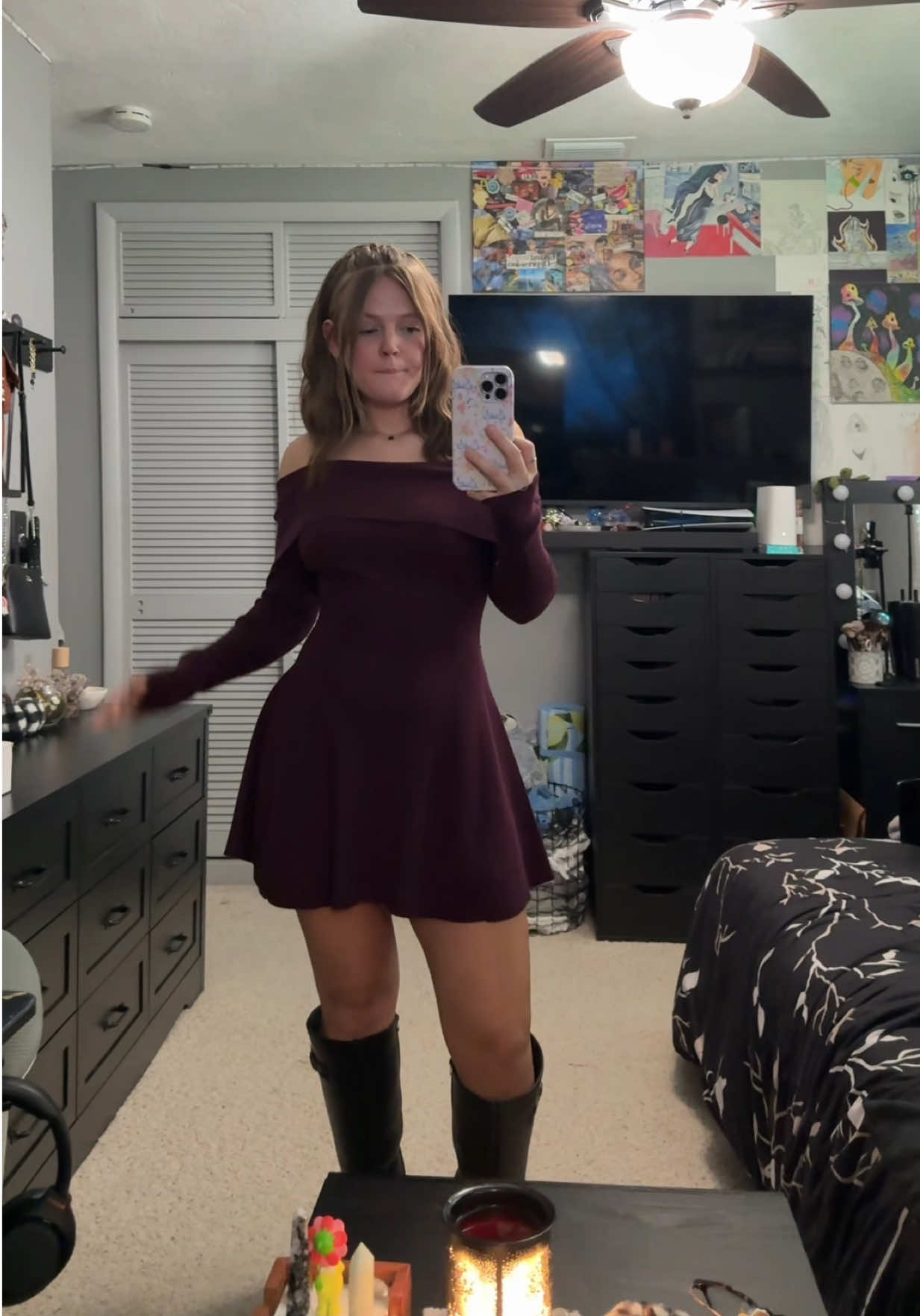 @windsorstore really did something with this one 😛🔥💄🍷✨|  #windsor #falloutfits #outfitinspo #dress #OOTD 