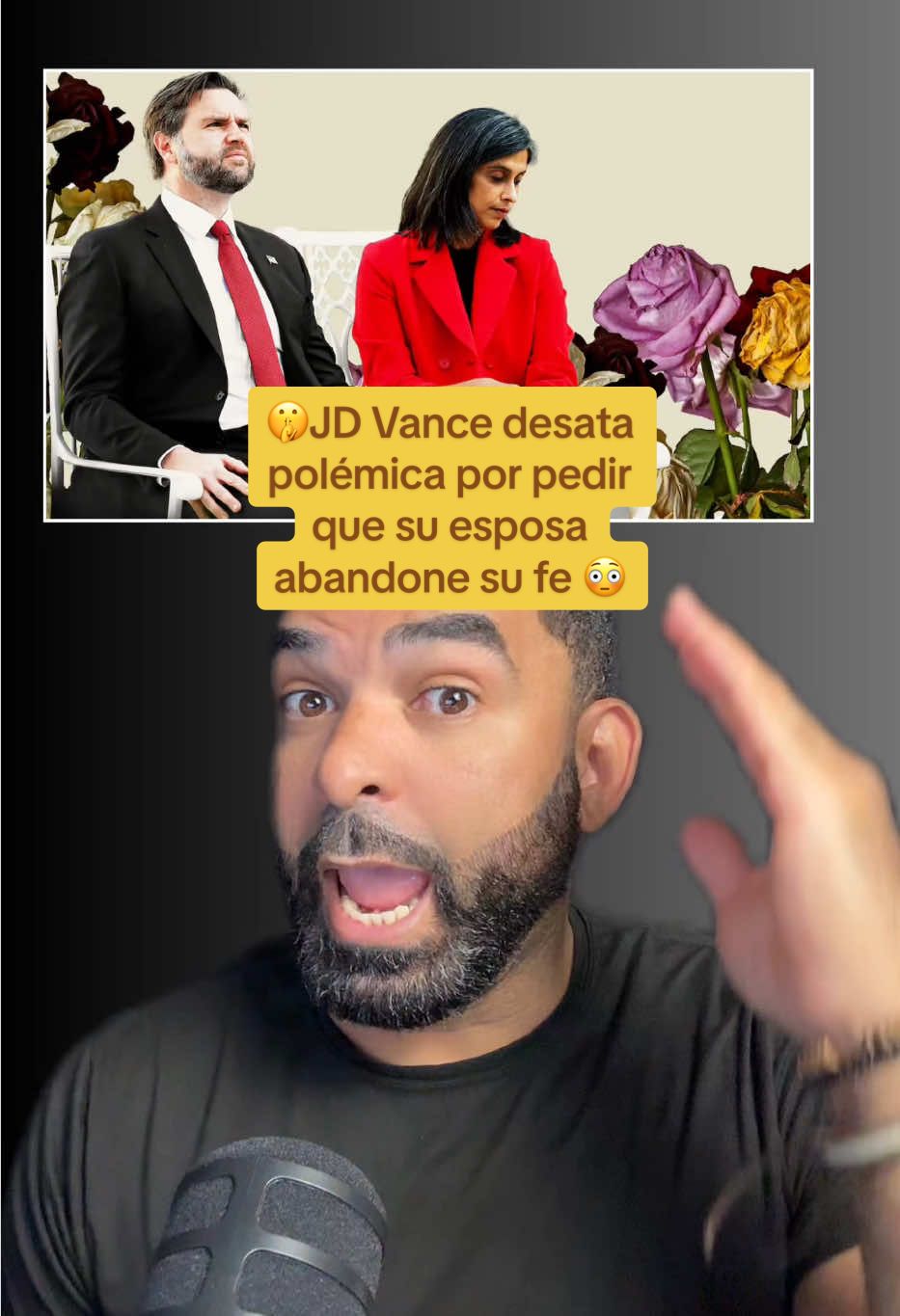 El vicepresidente JD Vance dijo que espera que su esposa, de religión hindú, “vea las cosas como él” y se convierta al cristianismo. Sus declaraciones desataron acusaciones de hipocresía y “hindufobia”.