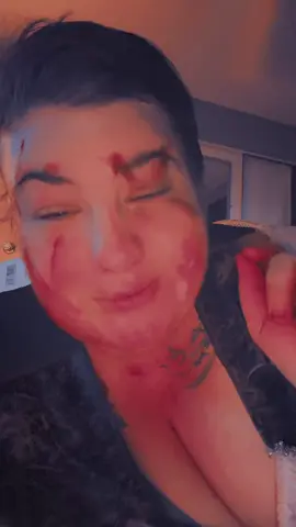 Look like you seen a ghost #fakeblood #halloween #spookyseason 