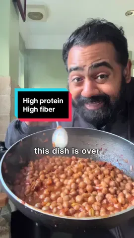 Spicy chickpea/garbanzo bean curry 