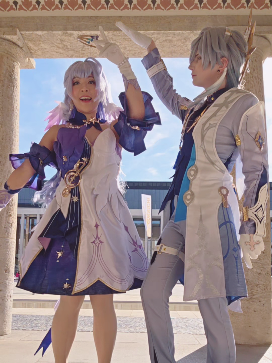 Had the loveliest time with my amazing sis @ary ✧ cosplayer & photographer 🫶🏻✨️🥺 #HonkaiStarRail #hsrcosplay #robinhonkaistarrail #sundayhonkaistarrail #cosplay 