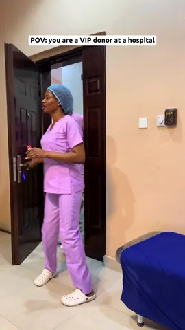 You are a VIP donor in a hospital #fyp 