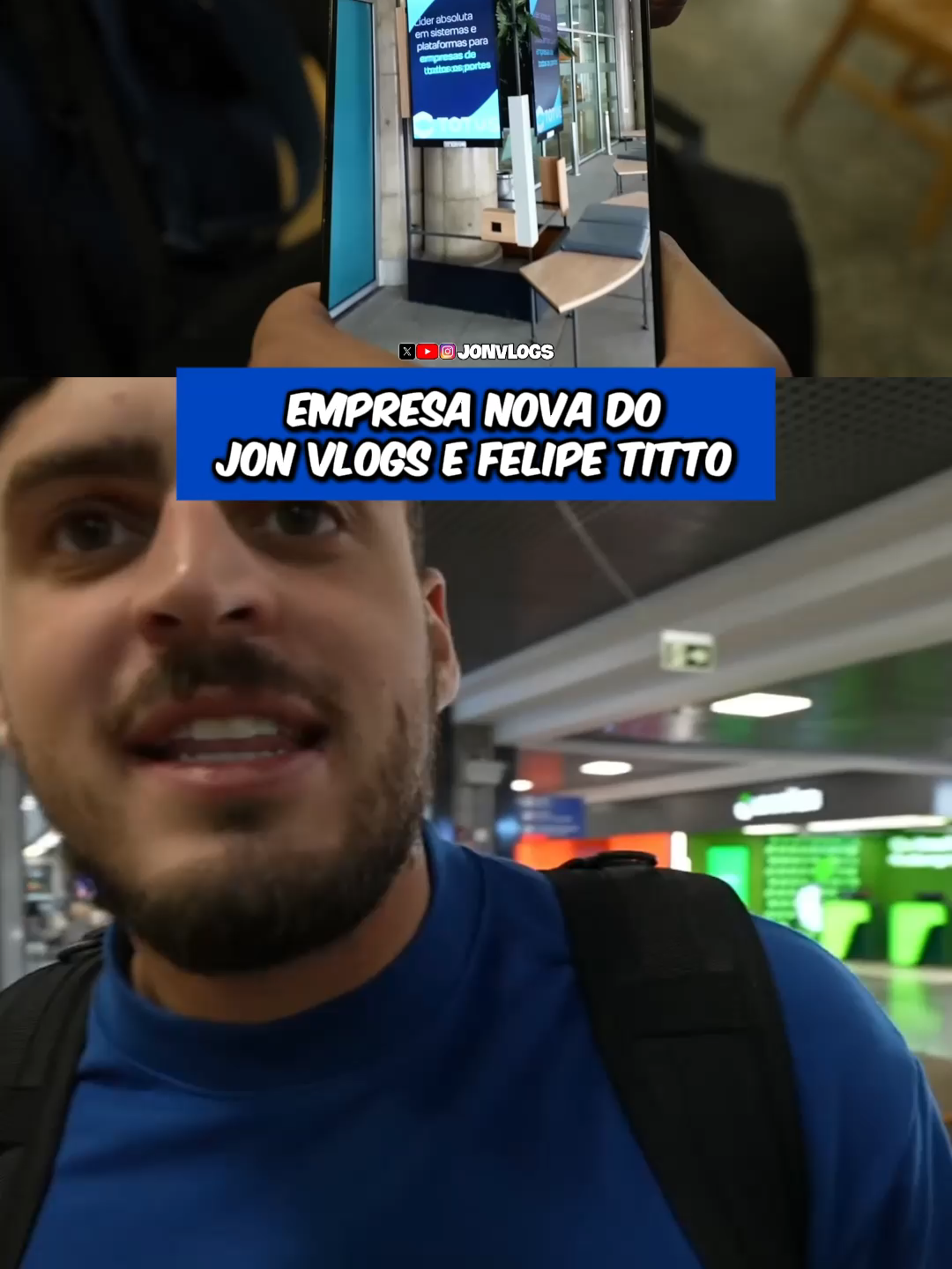 jon vlogs mostrou sua empresa com felipe titto #Jonvlogs #felipetitto #empresa #bdj #clips @jonvlogs