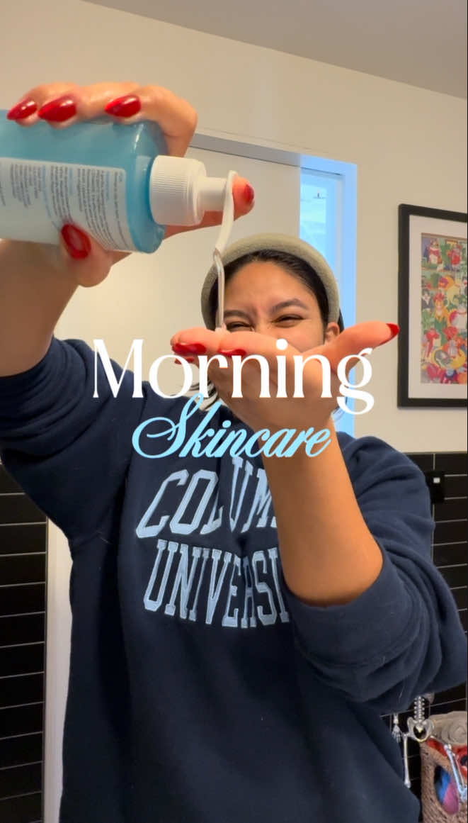 when I have the luxury of time, my morning skincare is so much fun 🤭💖 also HAPPY HALLOWEEN!!! 🎃👻 @Versed Skin headband, Day Dissolve Cleansing Balm, & Weekend Glow Brightening Gel @LaRochePosayUS Toleriane Purifying Foaming Cleanser @Prequelskin Universal Skin Solution Dermal Spreay @byoma Clarifying Serum @Naturium Azelaic Topical Acid 10% & Multi-Peptide Rich Cream @pradabeauty Universal Lip Balm @Olive & June Press-On Fake Nails - CV Velvet #skincareroutine #skincareproducts #microinfluencer #latinacontentcreator #fyp 