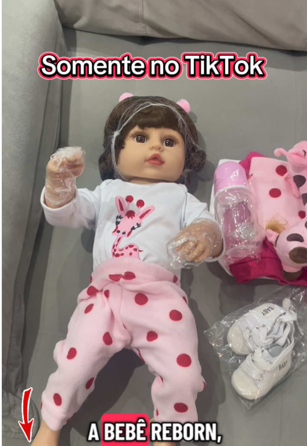 Brastoy Boneca Reborn Realista#bebereborn #boneca #beberebornrealista #tiktokshop #tiktokshop1111 