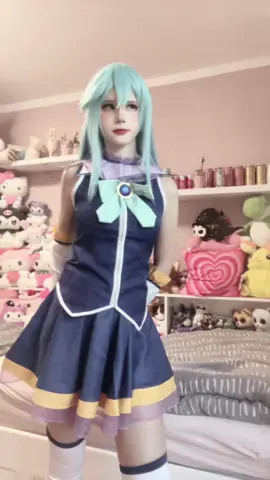 happy halloween!! con was so fun today!! 🩷 || #fyp #cosplay #cosplayergirl #cosplaydance #konosuba 