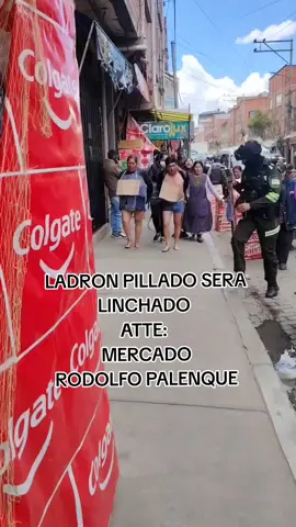 ladron pillado será linchado