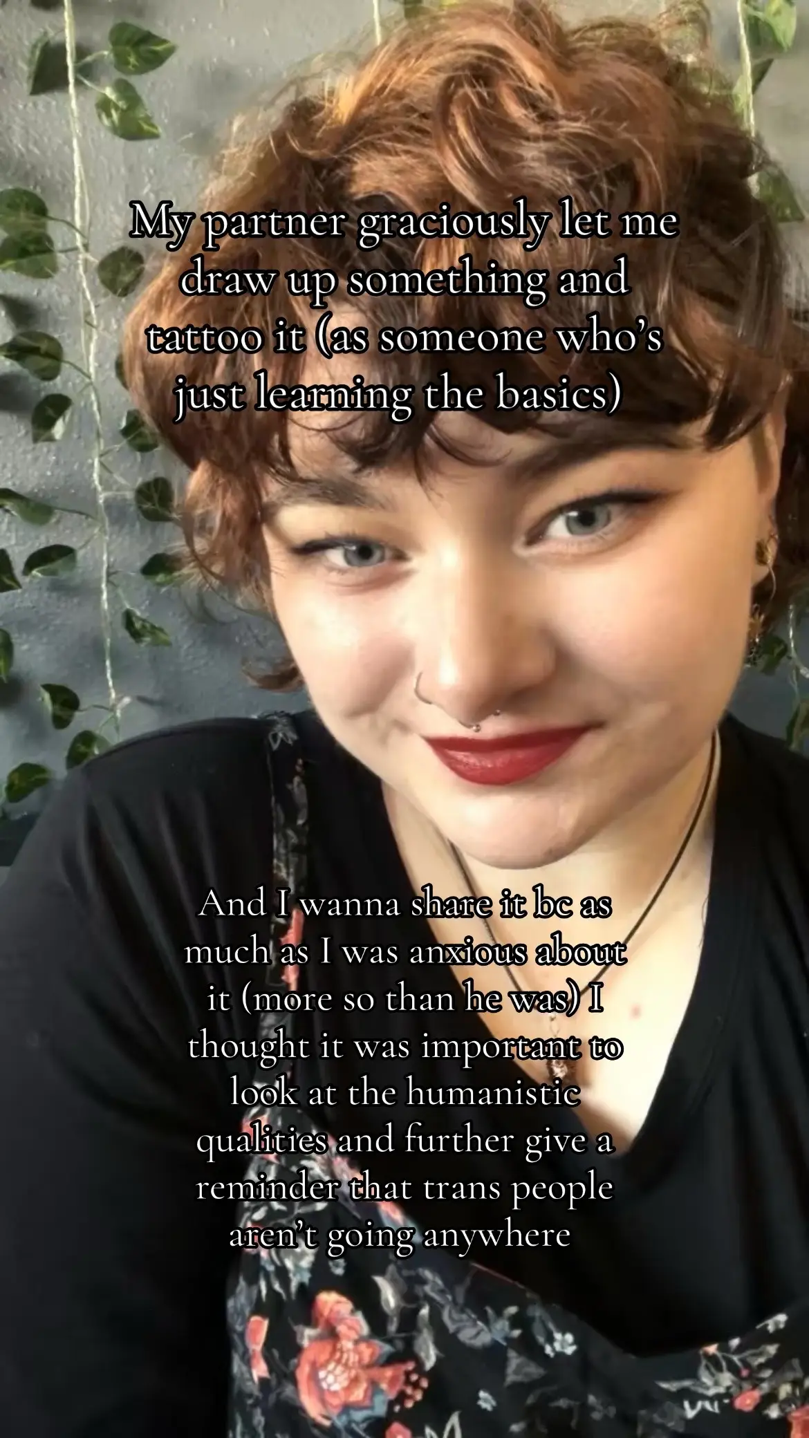 just a lil somethin’ to think about  #trans #tattoo #art 