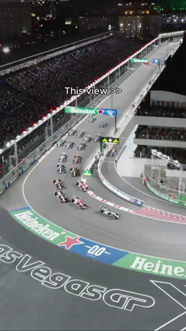 Can’t beat this view. Period. 😮‍💨 #LasVegasGP #F1 