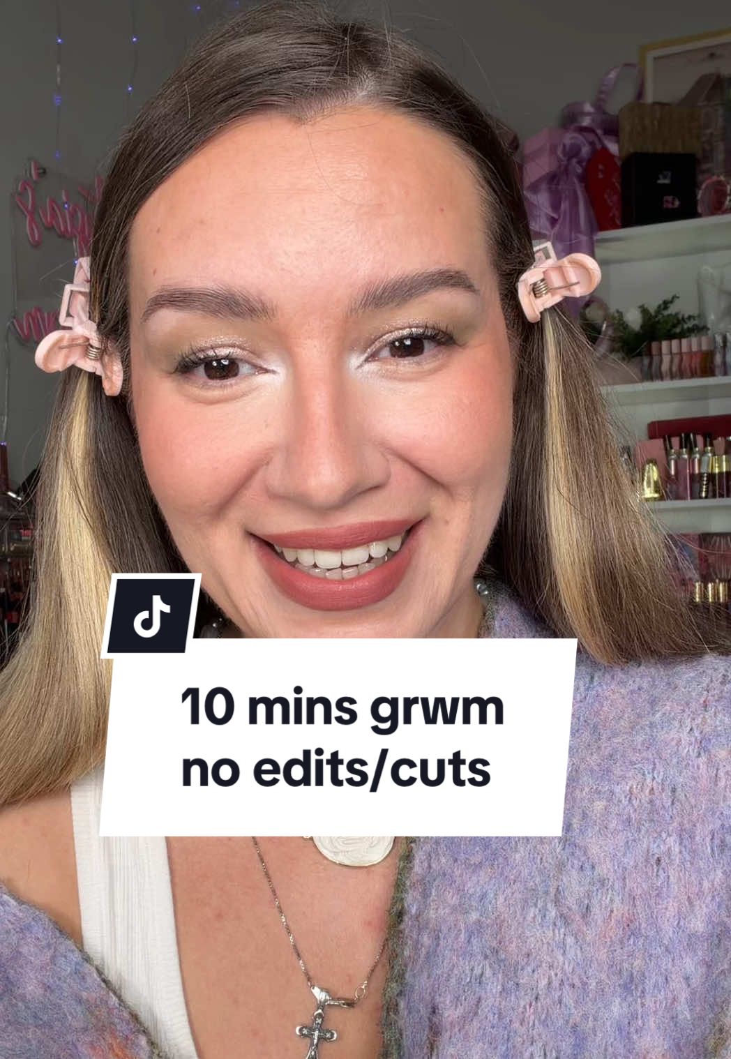 10 mins #grwm no edits no cuts👀