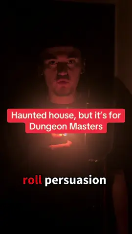Haunted house, but it’s for dungeon masters (yes this is a Halloween specific video I love Halloween okay I had to do something stupid  #dungeonsanddragons #ttrpg #dnd5e #dndtiktok #dndhumor 