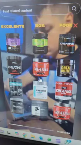 Teste para ver se a creatina é pura #academia #musculação #treino #creatina #tiktokshop 