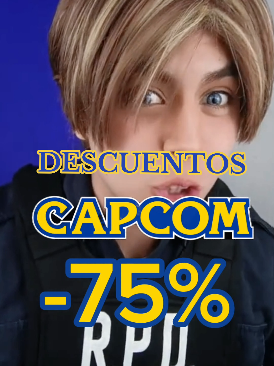 Hola amigos, les recuerdo que estos días juegos de Capcom están de descuento! \(*o*)/ @Capcom LATAM  #capcom #residentevil #leonskennedy #cosplay #descuentos 