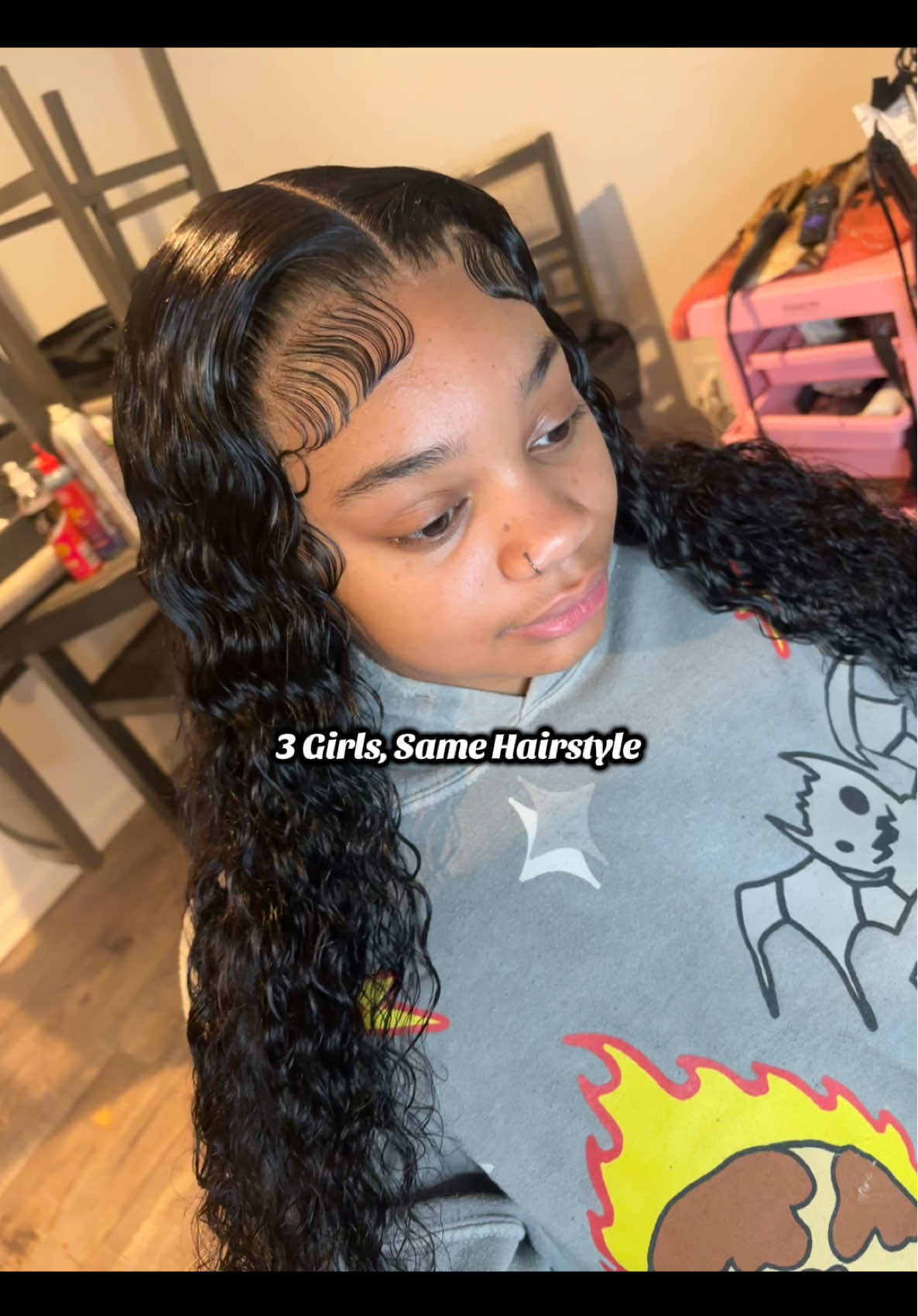 I keep installing deep wave wigs and I’m not mad 😍🧊 #fyp #greenvillesc #greenvillehairstylist #wiginstall 