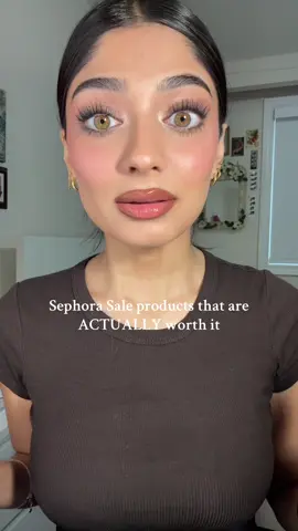 these are @sephora sale products that are ACTUALLY worth your $$$ @sephoracanada  @milkmakeup hydrogrip primer  @Kosas revealer extra bright color corrector in illusion  @Patrick Ta Beauty foundation in 11 golden  @Huda Beauty concealer in coconut flakes  @Anastasia Beverly Hills blur contour stick in shadow  @Charlotte Tilbury unreal blush healthy glow stick in pretty glow  Kosas cloud set mist Kosas cloud set baked powder in comfy  @hudabeautyshop easy bake in peach pie  @YSL Beauty blush in 44  ABH dip brow pomade in granite + brow freeze gel  YSL all hours hyper bronzer  @Rare Beauty highlighter is mesmerize  @makeupbymario master mattes eyeshadow pallete  @Too Faced foreplay mascara primer  @Haus Labs mascara  ABH highlighter duo pencil in lace shimmer  Makeup by Mario lip liner in rich mauve  YSL candy glaze lipstick  @urban decay all nighter setting spray  #fyp #makeup #sephorasale #sephora #makeupreccomendations 