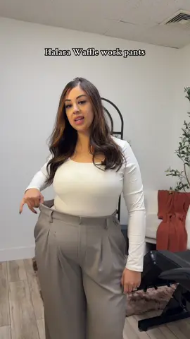 I loooove these pants! A staple for the fall and winter 🍂 @@Halara_official ##halara##halarawidelegpants##tiktokshop##fyp