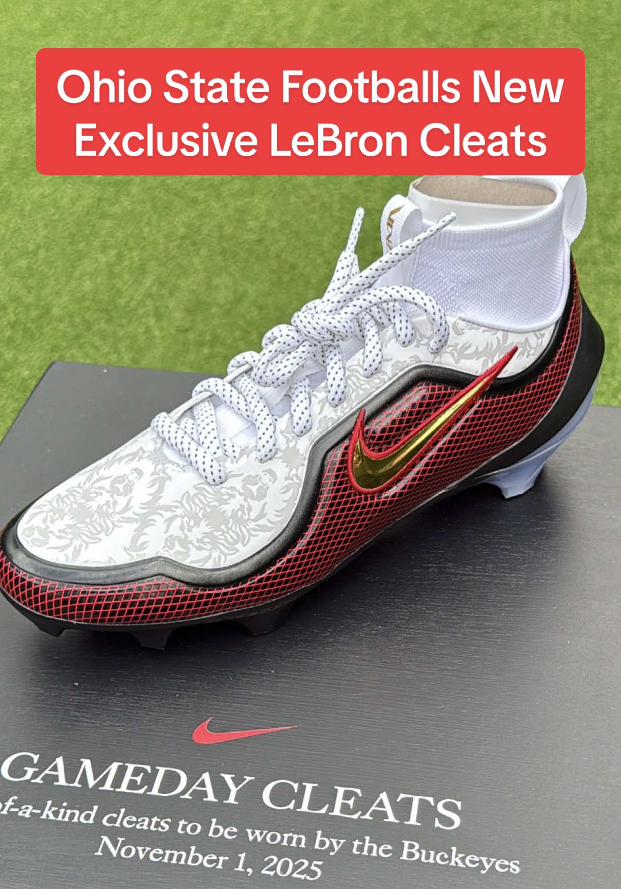 These may be the best cleats and shoes of all time / insta-itscadendavis #football #college #ohiostate 